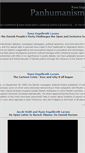 Mobile Screenshot of panhumanism.com