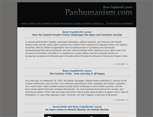 Tablet Screenshot of panhumanism.com